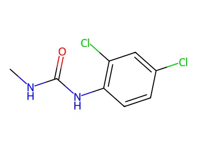 1-(2,4-Dichlorophenyl)-3-methylurea structure