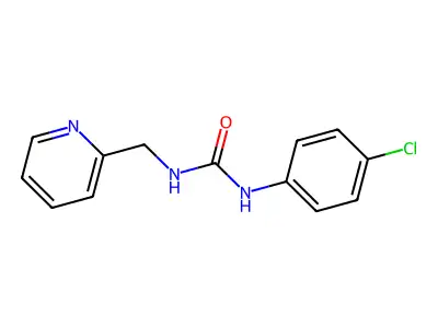 N-(4-Chlorophenyl)-N'-(2-pyridinylmethyl)urea structure