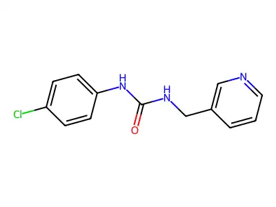 1-(4-Chlorophenyl)-3-(3-pyridylmethyl)urea structure