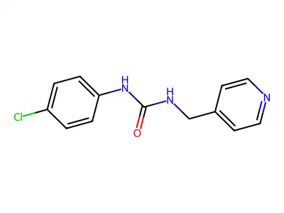 1-(4-Chlorophenyl)-3-(4-pyridylmethyl)urea structure