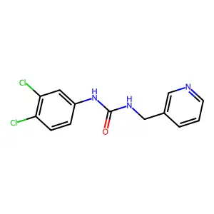 1-(3,4-Dichlorophenyl)-3-(3-pyridylmethyl)urea structure