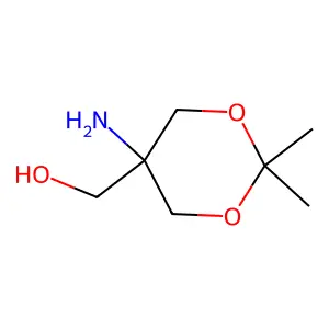 (5-Amino-2,2-dimethyl-1,3-dioxan-5-yl)methanol structure
