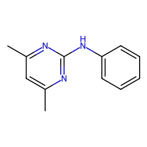 嘧霉胺 structure