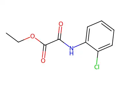 Ethyl 2-((2-chlorophenyl)amino)-2-oxoacetate structure
