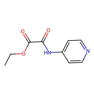 Ethyl 2-oxo-2-(pyridin-4-ylamino)acetate structure