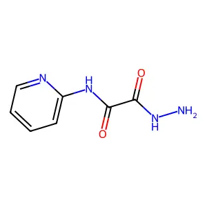 1-(hydrazinecarbonyl)-N-(pyridin-2-yl)formamide structure
