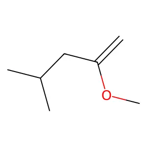 2-Methoxy-4-methyl-1-pentene structure