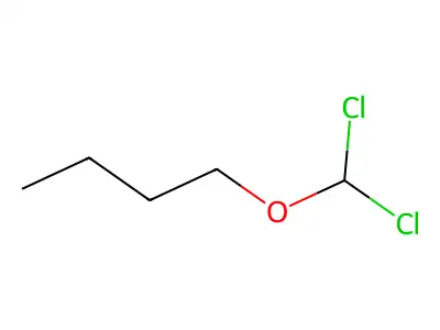 Butyl Dichloromethyl Ether structure
