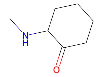 Cyclohexanone, 2-(methylamino)- structure