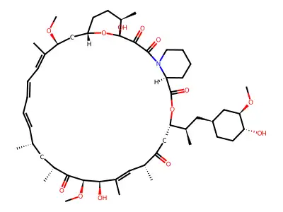 雷帕霉素 structure