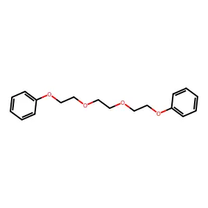 1,1'-(Ethane-1,2-diylbis(oxyethane-2,1-diyloxy))dibenzene structure
