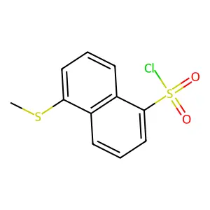 5-(甲硫基)-1-萘磺酰氯 structure