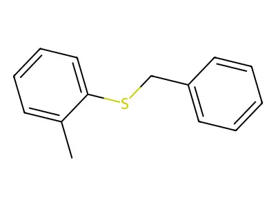 Benzyl(o-tolyl)sulfane structure
