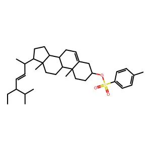 Stigmasteryl tosylate structure