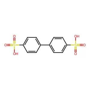 (1,1'-联苯)-4,4'-二磺酸 structure