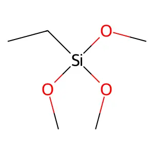 Silane, ethyltrimethoxy- structure
