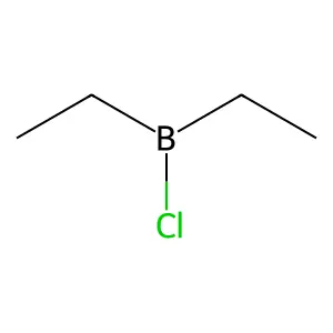 Chlorodiethylborane structure
