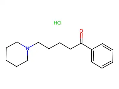 1-Phenyl-5-(piperidin-1-yl)pentan-1-one structure