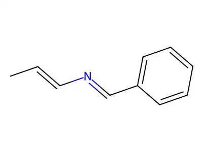 1-Propen-1-amine, N-(phenylmethylene)- structure