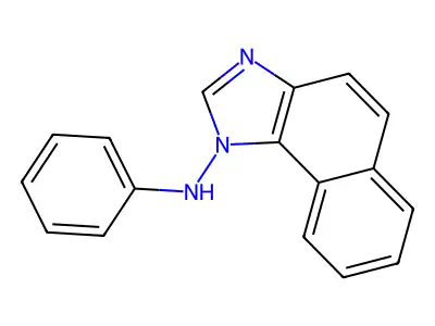 N-Phenyl-1H-naphtho[1,2-D]imidazol-1-amine structure