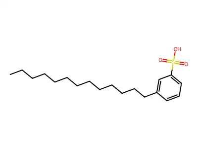 3-tridecylbenzenesulfonic Acid structure