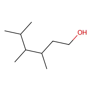 3,4,5-Trimethyl-1-hexanol structure