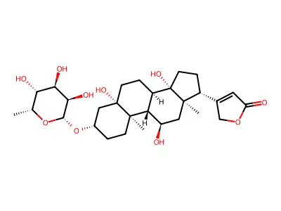 Bipindogulomethyloside structure