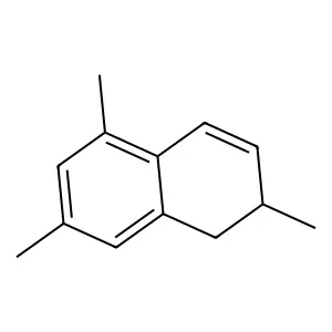 1,2-Dihydro-2,5,7-Trimethylnaphthalene structure