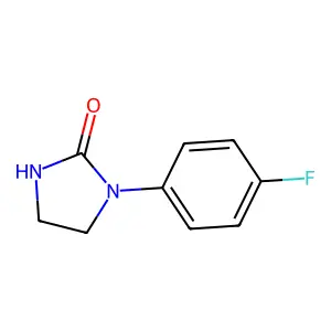1-(4-Fluorophenyl)imidazolidin-2-one structure