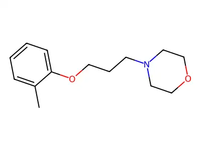 4-(3-(o-Tolyloxy)propyl)morpholine structure