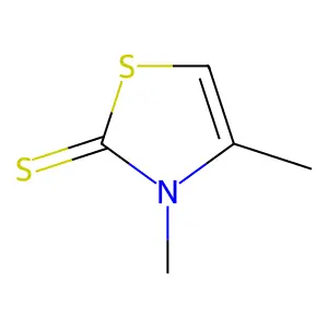 2(3H)-Thiazolethione, 3,4-dimethyl- structure