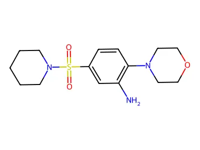 2-(Morpholin-4-yl)-5-(piperidine-1-sulfonyl)aniline structure