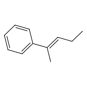 (1-Methyl-1-buten-1-yl)benzene structure