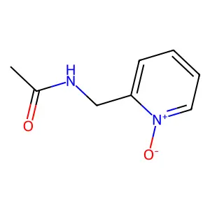 N-[(1-氧代吡啶-1-鎓-2-基)甲基]乙酰胺 structure