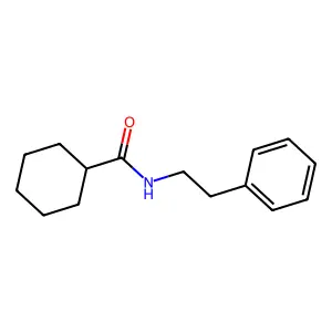 Cyclohexanecarboxamide, N-(2-phenylethyl)- structure