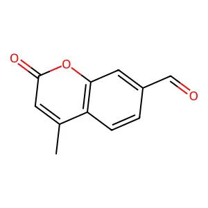 4-Methyl-2-oxo-2H-chromene-7-carbaldehyde structure
