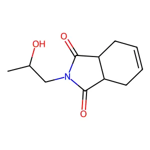 2-(2-Hydroxypropyl)-3a,4,7,7a-tetrahydro-1h-isoindole-1,3(2h)-dione structure