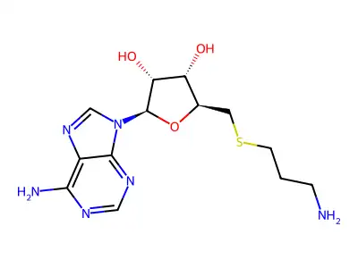 S-腺苷-3-硫代丙胺 structure