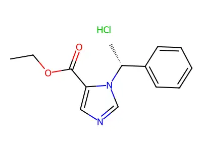 Etomidate hydrochloride structure