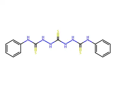 1,9-Diphenyl-2,5,8-trithiotriurea structure