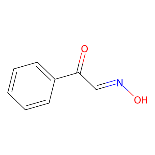 2-Hydroxyimino-1-phenylethanone structure