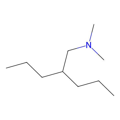 2-Propyl-n-pentyl-dimethylamin structure