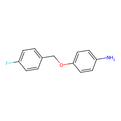 4-(4-Fluoro-benzyloxy)-phenylamine structure