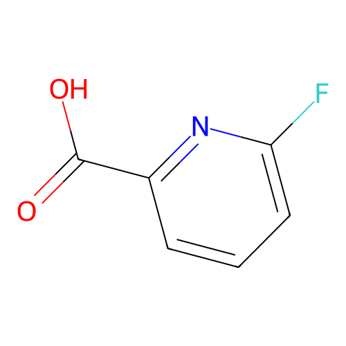 6-Fluoropyridine-2-carboxylic acid structure
