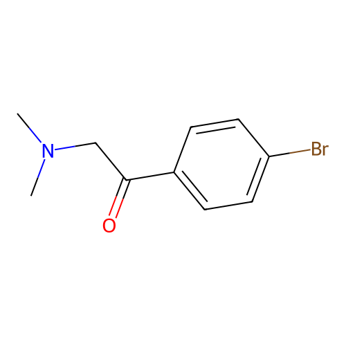 1-(4-Bromophenyl)-2-(dimethylamino)ethanone structure
