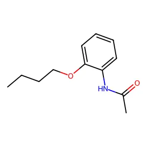 Acetamide, N-(2-butoxyphenyl)- structure