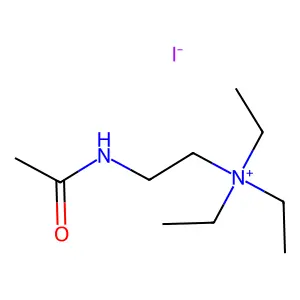 (2-乙酰氨基乙基)三乙基碘化铵 structure