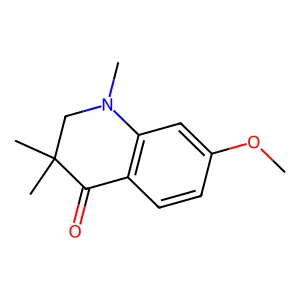 4-Quinolinone, 1,2,3,4-tetrahydro-7-methoxy-1,3,3-trimethyl- structure