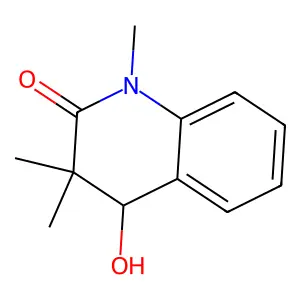 4-Hydroxy-1,3,3-trimethyl-3,4-dihydroquinolin-2(1H)-one structure