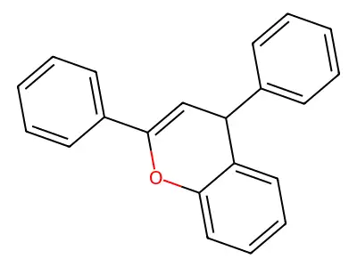 2,4-diphenyl-4H-chromene structure